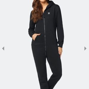 OnePiece Onesie Original 2.0 Norway Black Jumpsuit Zipper Hoodie Sweatsuit L